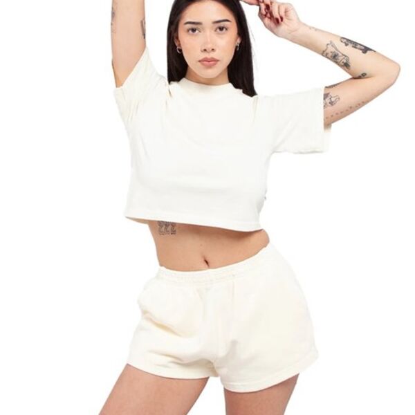 Ladies' Garment Dye Fleece Shorts Thumbnail