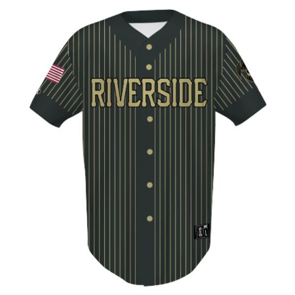 FREESTYLE SUBLIMATED FULL-BUTTON BASEBALL JERSEY Thumbnail