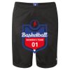 Unisex 9" Mesh Shorts with Pockets Thumbnail