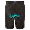Unisex 9" Mesh Shorts with Pockets Thumbnail